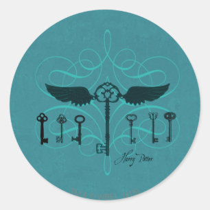 Sticker Rond Harry Potter Spell Touches volantes