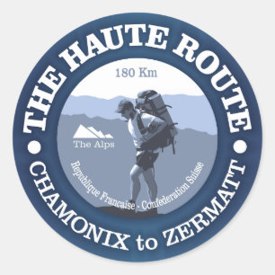 Sticker Rond Haute Route