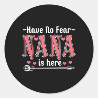 Sticker Rond Have No Fear