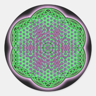 Sticker Rond Heart Chakra