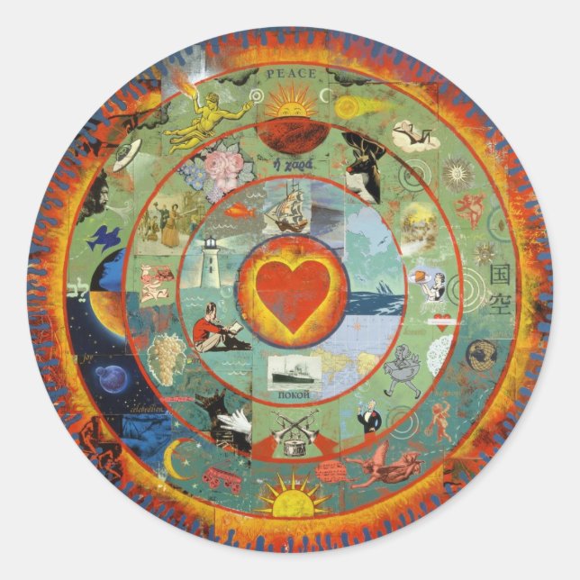 Sticker Rond HeartImageFreda (Devant)