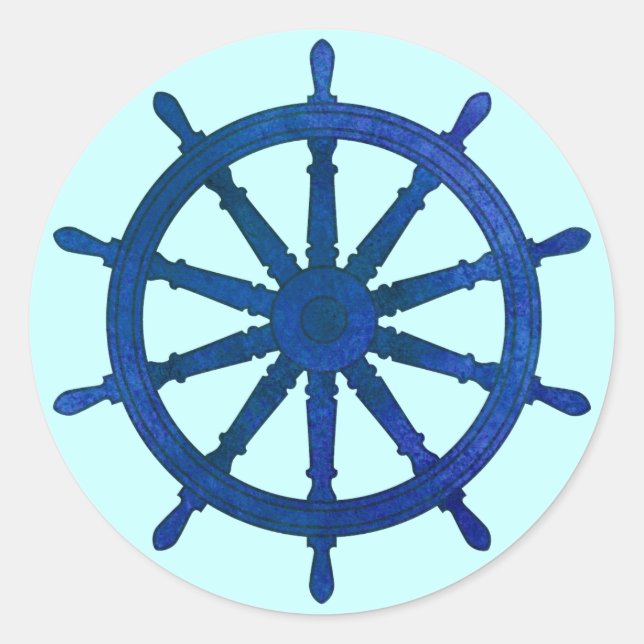 Sticker Rond Helm du navire (Devant)