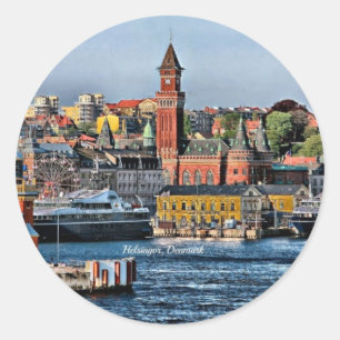 Sticker Rond Helsingor, Danemark