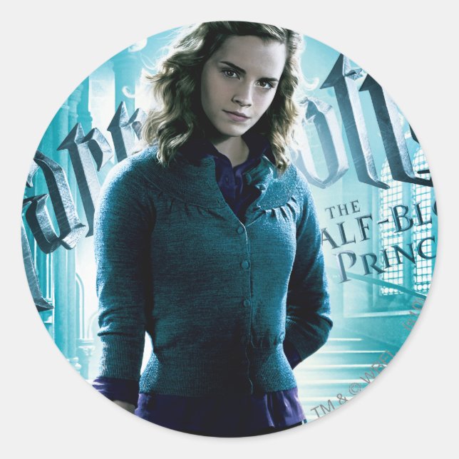 Sticker Rond Hermione Granger (Devant)
