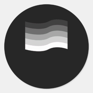 Sticker Rond Hétérosexuel LGBT Pride Égalité Drapeau Cadeau