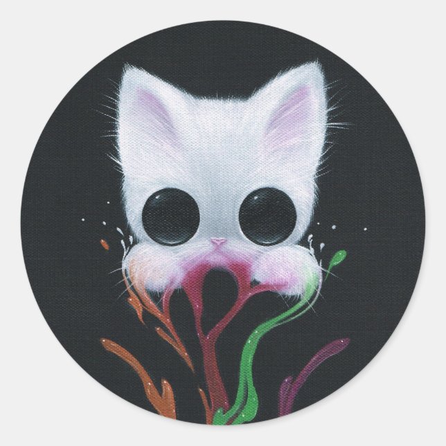 Sticker Rond Heure de l'histoire (Devant)