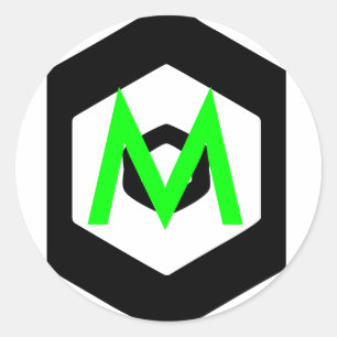Sticker Rond Hexagone