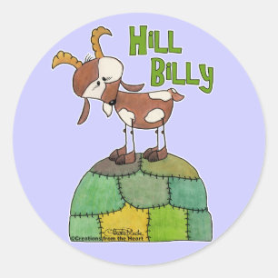 Sticker Rond Hill Billy