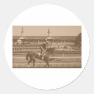 Sticker Rond Hippodrome historique