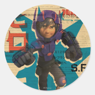 Sticker Rond Hiro Propaganda