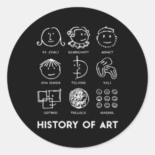 Sticker Rond Histoire De Pour Les Enseignants Étudiants S Amour
