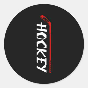Sticker Rond Hockey