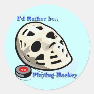 Sticker Rond Hockey