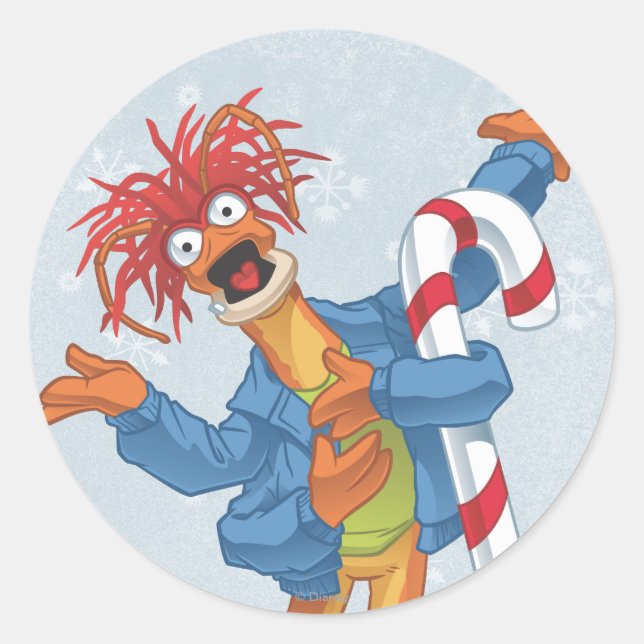 Sticker Rond Holiday Pepe (Devant)