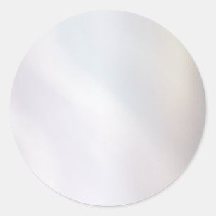 Sticker Rond Holographie romantique irisée glamour perle