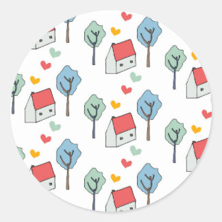 Sticker Rond Home i…