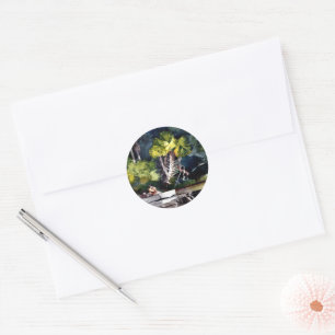 Sticker Rond Homer - Homosassa Jungle,