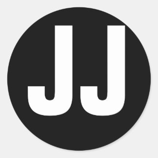 Sticker Rond Hommage à JJ