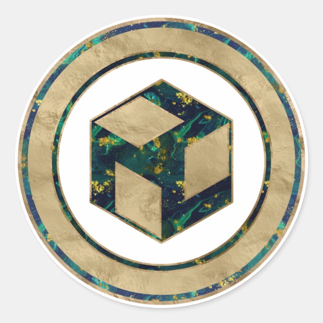 Sticker Rond Homme Antahkarana - Yang Antahkarana (Devant)