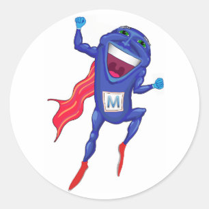 Sticker Rond Homme Mitochondrie