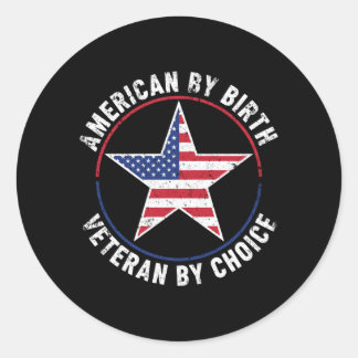 Sticker Rond Hommes Américains1