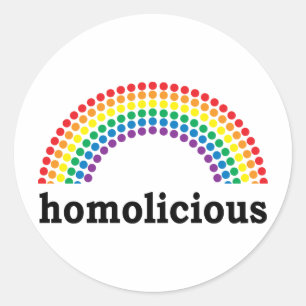 Sticker Rond homolicious