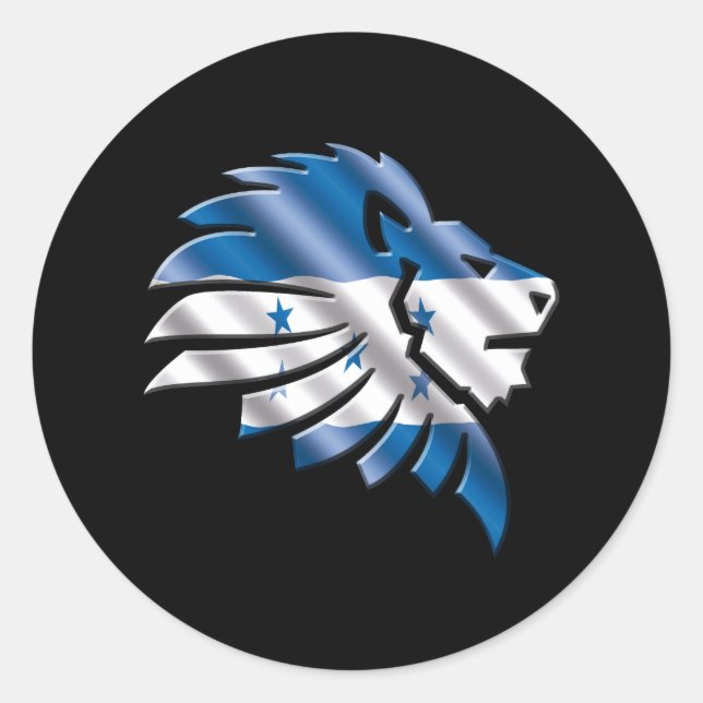 Sticker Rond Honduras (Devant)