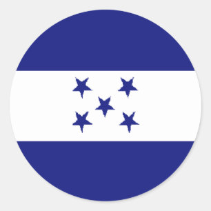 Sticker Rond Honduras
