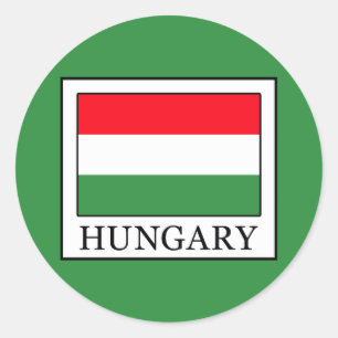 Sticker Rond Hongrie