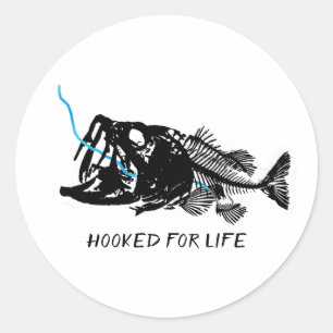 STICKER ROND HOOKÉ POUR LA VIE