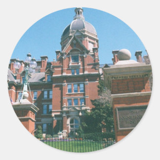 Sticker Rond hôpital Johns Hopkins