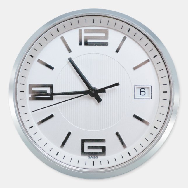 Sticker Rond Horloge (Devant)