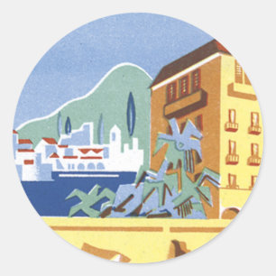 Sticker Rond Hotel Excelsior Dubrovnik