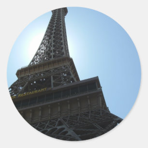 Sticker Rond Hôtel Las Vegas Paris