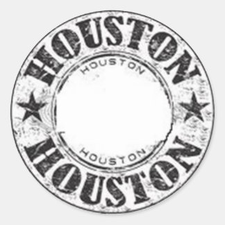 Sticker Rond Houston