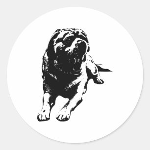 Sticker Rond Howl et Chill d'automne