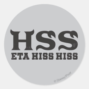 Sticker Rond HSS - ETA HISS HISS - Logo