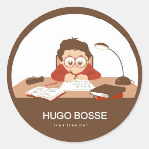 Sticker Rond Hugo