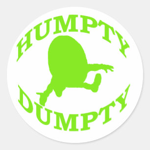 Sticker Rond Humpty Dumpty