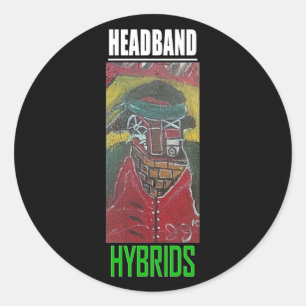 STICKER ROND HYBRIDES DE SERRE-TÊTE
