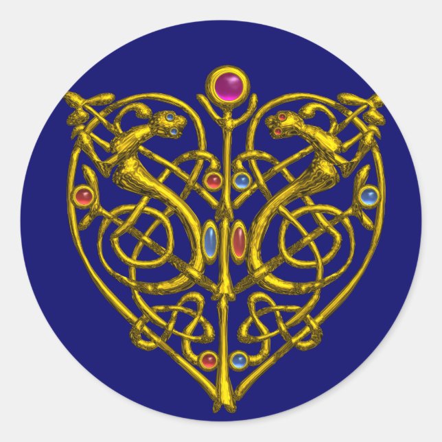 STICKER ROND HYPER VALENTINE (Devant)