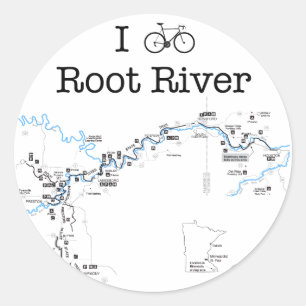 Sticker Rond I Bike Root