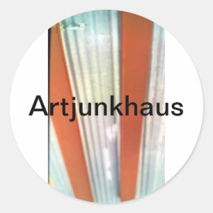 Sticker Rond "I-Chinati" Marfa I-Ching Hankamer Artjunkhaus fun