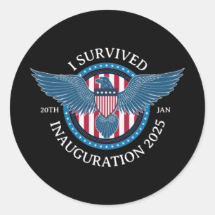 Sticker Rond I Inauguration survécue 2025