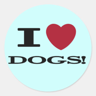 Sticker Rond I le coeur poursuit des T-shirts et des cadeaux