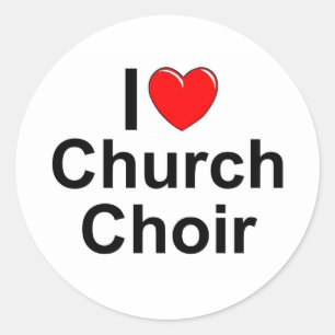 Sticker Rond I Love (Coeur)