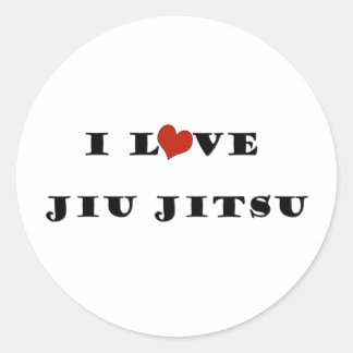 Sticker Rond I Love Jiu Jitsu.png
