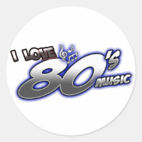 I Love the 80s Eighties MUSIC 1980s fan de musique