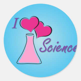 Sticker Rond I LV Science