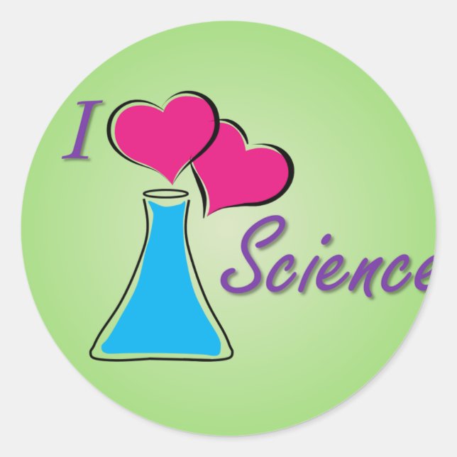 Sticker Rond I LV Science (Devant)